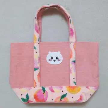 FEILER x 치이카와 (먼작귀) 콜라보 토트백 피치 도트