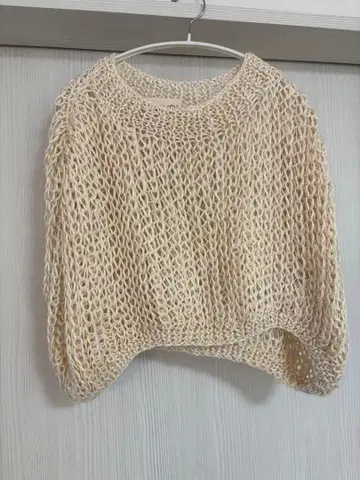 MAYDI 마이디 레이온 핸드 니트 스웨터