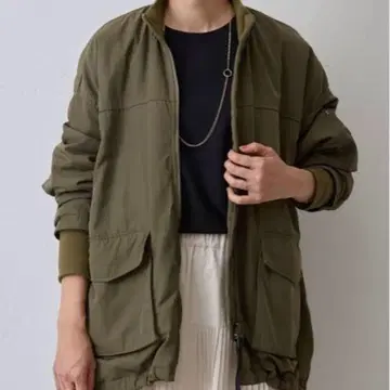 비어즐리 플레어 MA-1 블루종