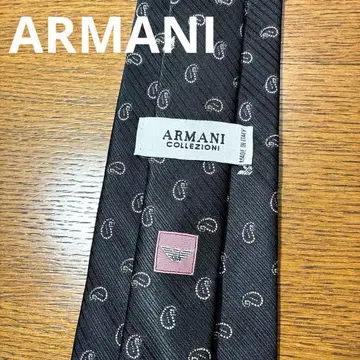 [ 새상품급 ] ARMANI 아르마니 콜레치오니 블랙 넥타이