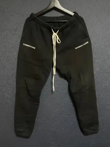 NUMBER (N)INE x COMMON BASE 팬츠 블랙