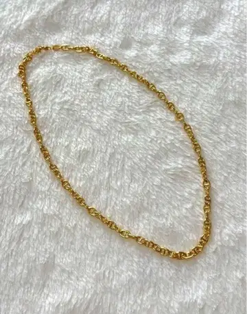 mal. 목걸이/셰느 실버 925 골드 코팅