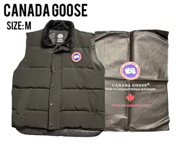 무료배송 CANADA GOOSE 다운 베스트 M 사이즈 블랙