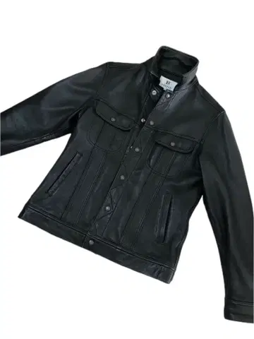 새상품급/HBNS 양가죽 가죽 자켓/블랙/하바노스