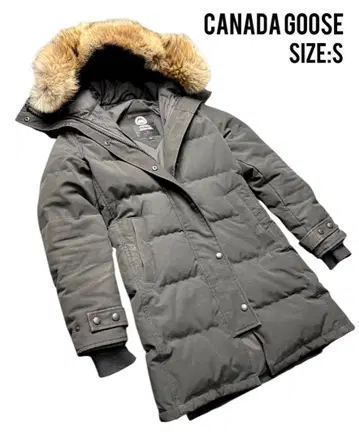 무료배송 CANADA GOOSE 다운 자켓 S 블랙 여성용