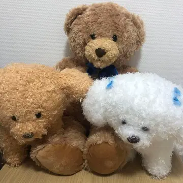 봉제 인형 3개 세트