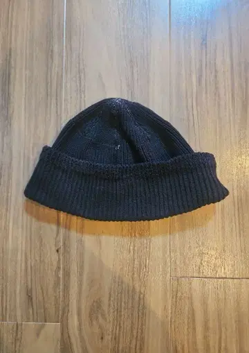 THE H.W.DOG&CO 블랙 니트 모자 비니 와치캡