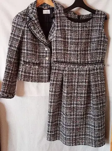 해롯 트위드 수트 셋업