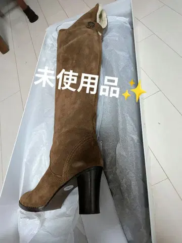 ANNA SUI 브라운 오버니 부츠