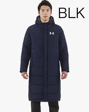 언더아머 벤치 코트 블랙 MD