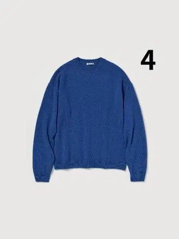 AURALEE 25AW BABY CASHMERE KNIT P/O 4