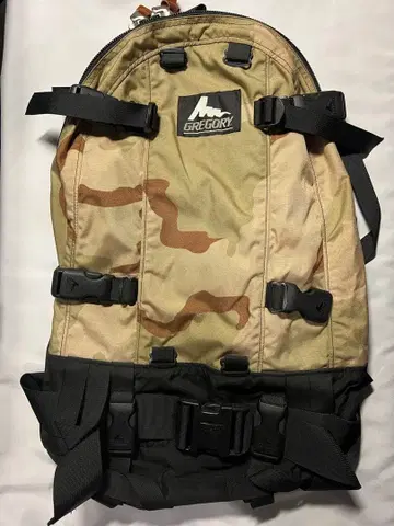 컨디션 최상 GREGORY 은색 택 데이앤하프 트 카모