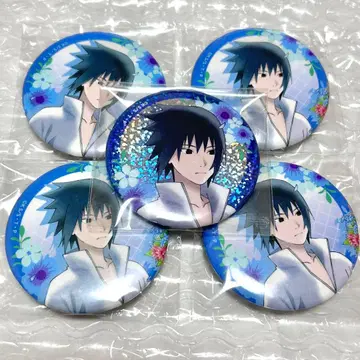 NARUTO 애니메이트 카페 아카페 캔뱃지 우치하 사스케