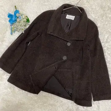 [잔니 로 주디체] 울 혼방 코트 일본제 빅 사이즈(42)