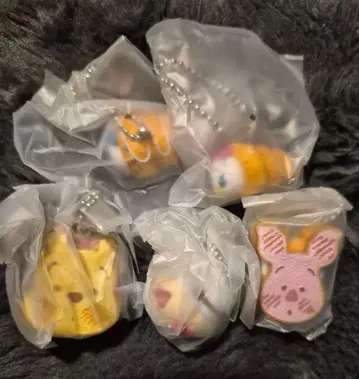 누이빵 미니어처 키체인 디즈니 캐릭터 컴플리트 세트