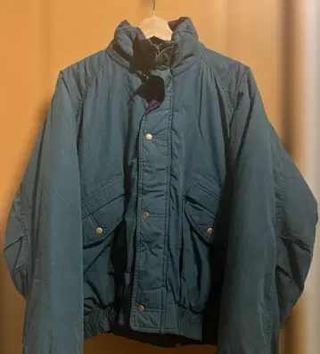 OZARK TRAIL 90년대 블루종 다운 자켓 한정판 짧은 기장 레어템