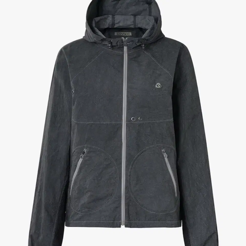 COYSEIO | 코이세이오 KOSEI RAW EDGE CARDIGAN MELANGE GREY on