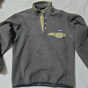 Patagonia Synchilla 플리스 S 그레이/올리브