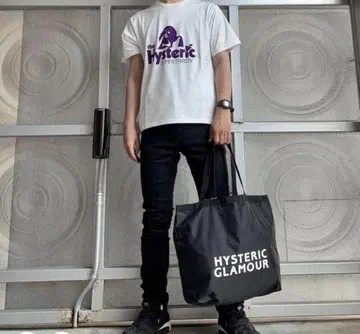 [택 포함 새상품] HYSTERIC GLAMOUR 패커블 에코백 블랙
