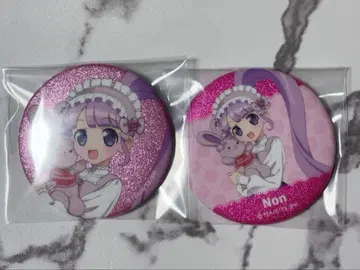 프리파라 꽃 축제 10주년 글리터 캔뱃지 마나카 논