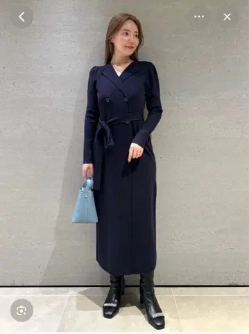 [ 미사용 새상품 ] CELFORD 셀포드 트렌치풍 원피스