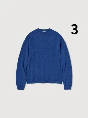 AURALEE 25AW BABY CASHMERE KNIT P/O 3