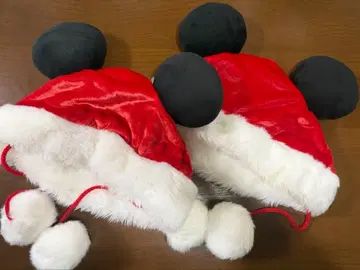 디즈니 크리스마스 2024 미키 산타 모자