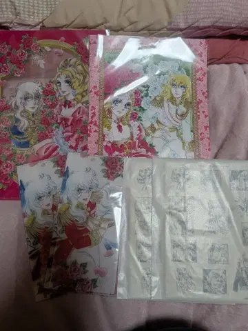 베르사이유의 장미 오스칼 클리어 파일 티켓 케이스 스티커