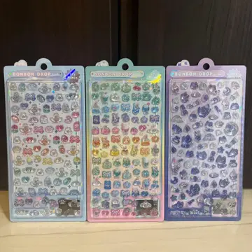 모자 꽁지 드롭 씰 3종 세트