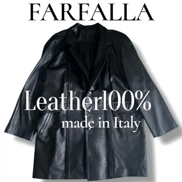 가죽 자켓 램 가죽 FARFALLA 자켓 코트 천연 가죽 남성용