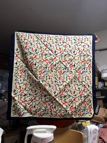 보자기 면 100% 다색 무늬 90cm 세리자와 케이스케