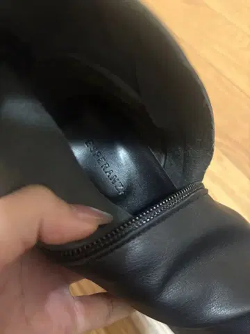 ESTRANTE 블랙 하이힐 부츠 M