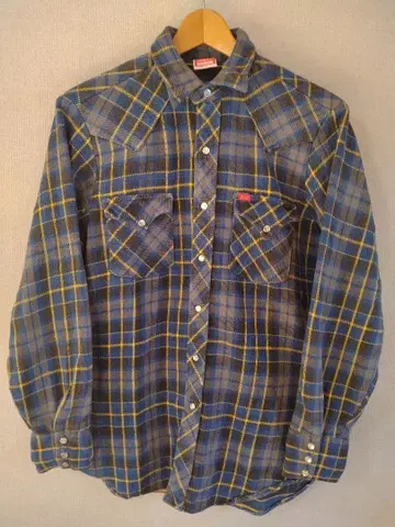 '70s ELY WESTERN FLANNEL SHIRT