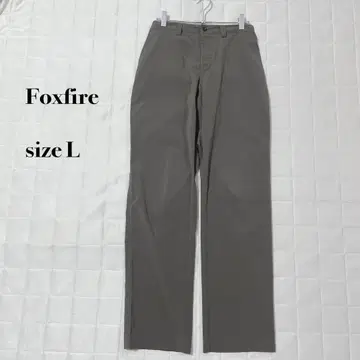Foxfire 카키 팬츠 L 사이즈 여성용