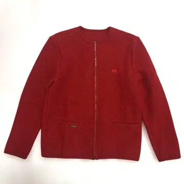 마드모아젤 논논 노카라 자켓 빨간색