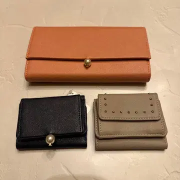 장지갑 3단 폴더형 지갑