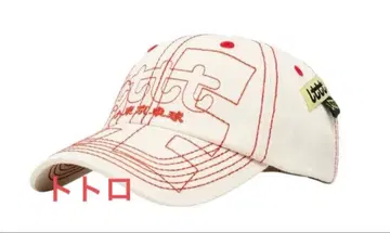 b.Eautiful x LTTT Vapor Hat white x red