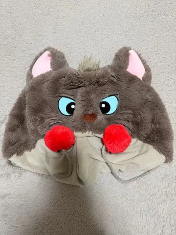 캐릭터 고양이 모자 그레이