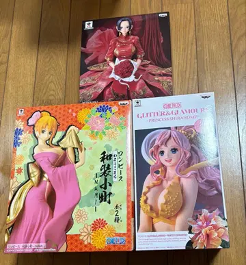 원피스 피규어 세트 나미 시라호시 핸콕