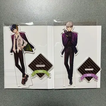 HoneyWorks 패밀리마트 아크릴 스탠드 YUI RIO 2점 세트