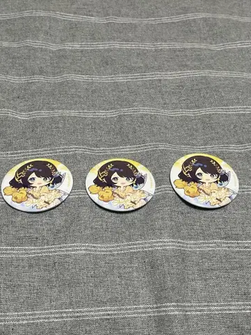 니지산지 아야카키 HANABIYORI 캔뱃지 미니 캐릭터 시가 리코