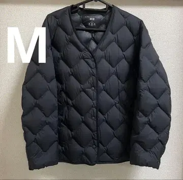 유니클로 울트라 라이트 다운 릴랙스 자켓 M 블랙