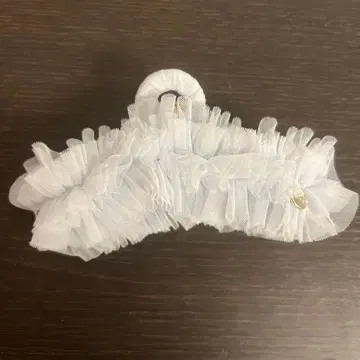 SNIDEL HOME 튤 헤어핀 라이트 블루