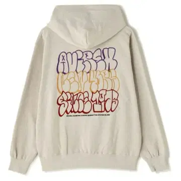 AVIREX 자수 후드 후드티