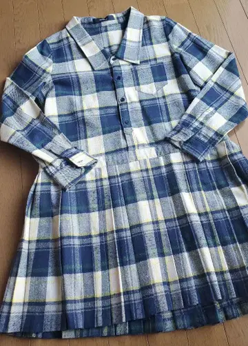 [ mystic ] 미스틱 넬 셔츠 원피스