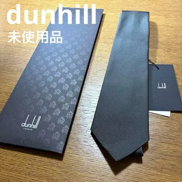 [ 미사용품 ] dunhill 던힐 블랙 넥타이