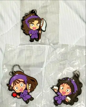 닌타마 란타로 캡슐 러버 마스코트 단 오하마 쿠쿠치 타케야