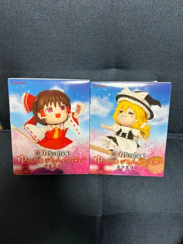 동방 Project 하쿠레이 레이무 키리사메 마리사 유유풍 SD 피규어