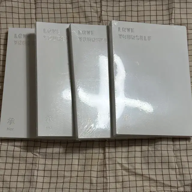 미개봉 러브유얼셀프 럽유셀 헐 방탄소년단