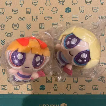 파워퍼프걸 반짝반짝 눈 인형